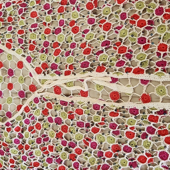 Saint Tropez Crochet Top/Cardigan - Picture 4 of 9